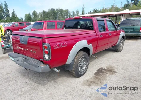 2002 Nissan Frontier Xe-V6 z USA, uszkodzony, nr VIN 1N6ED29Y32C343060